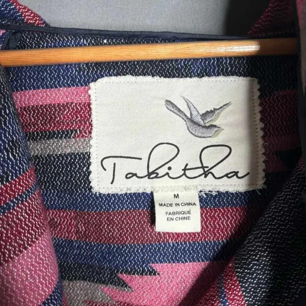 Tabitha Leona Wrap Coat Size M - Picture 8 of 8